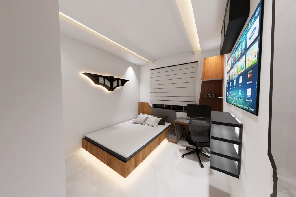 Mr. Tahsin's Residence - Shopnonagar, Mirpur DOHS common bedroom 4