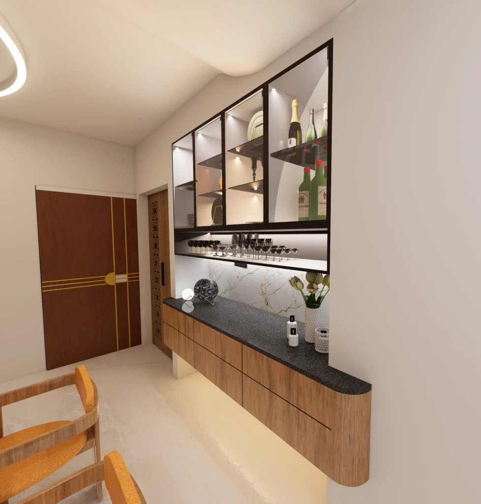 Mr. Tahsin's Residence - Shopnonagar, Mirpur DOHS dinning 4