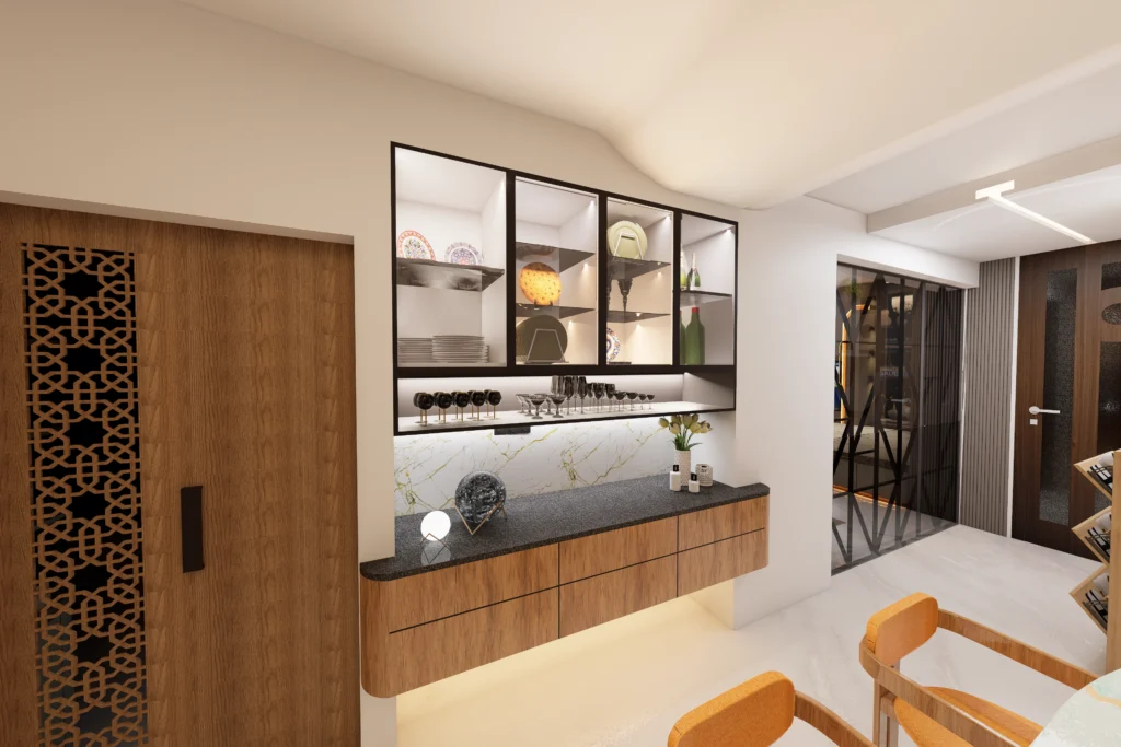 Mr. Tahsin's Residence - Shopnonagar, Mirpur DOHS dinning 6
