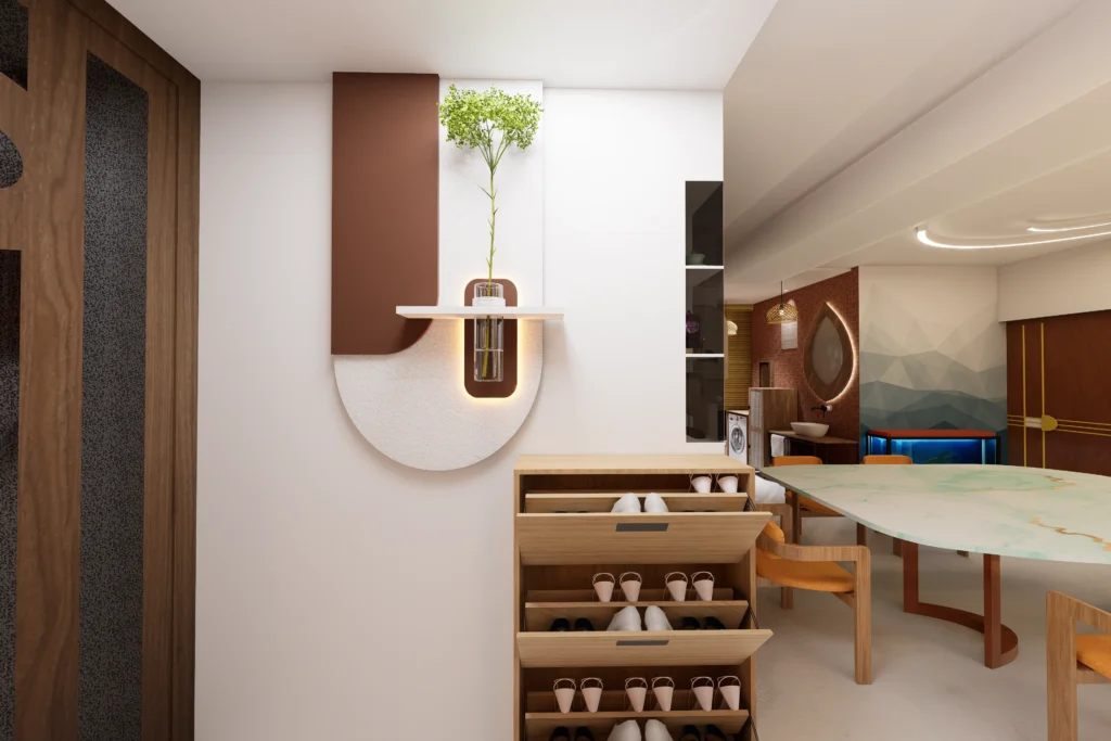 Mr. Tahsin's Residence - Shopnonagar, Mirpur DOHS foyer 2