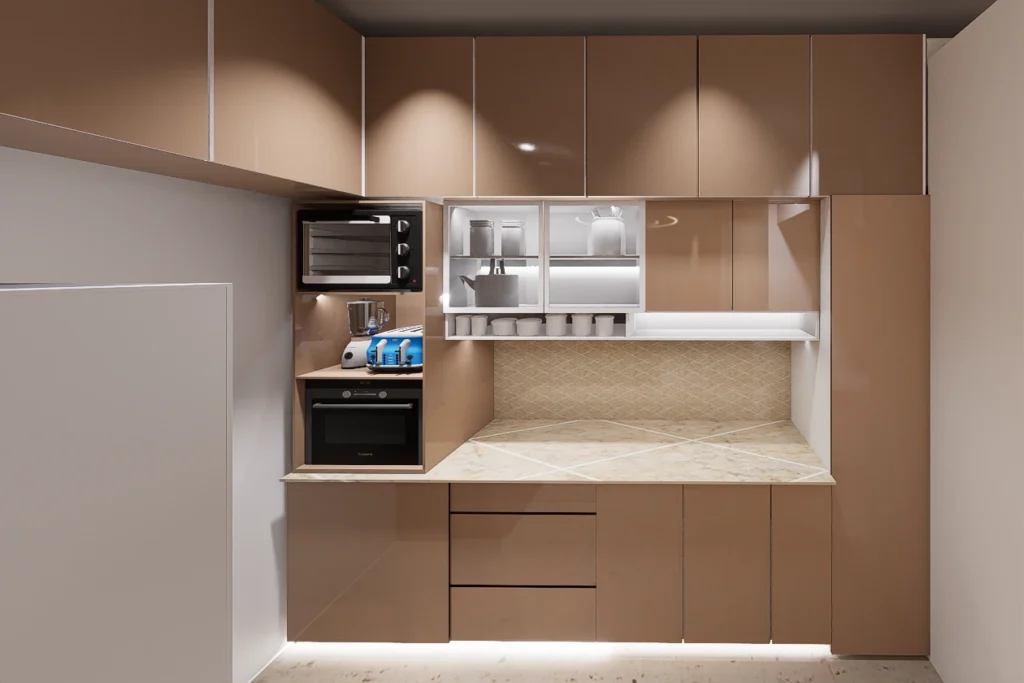 Mr. Tahsin's Residence - Shopnonagar, Mirpur DOHS kitchen 1