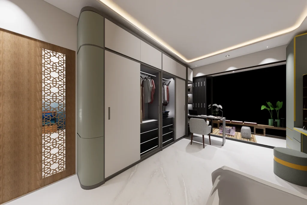 Mr. Tahsin's Residence - Shopnonagar, Mirpur DOHS master bedroom 2