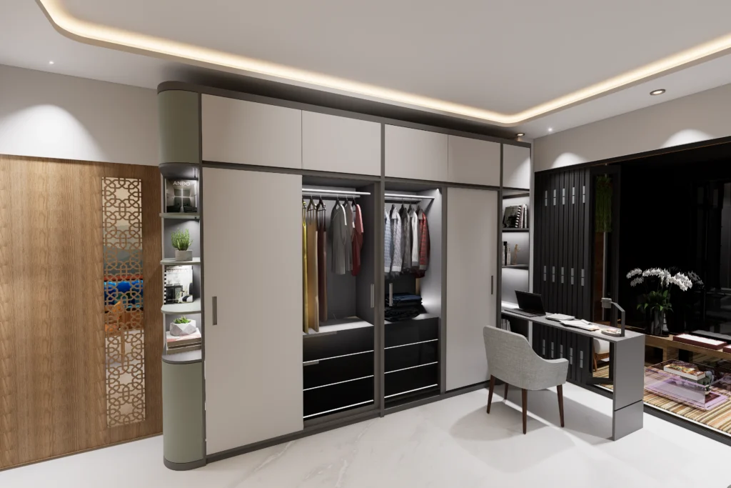Mr. Tahsin's Residence - Shopnonagar, Mirpur DOHS master bedroom 4