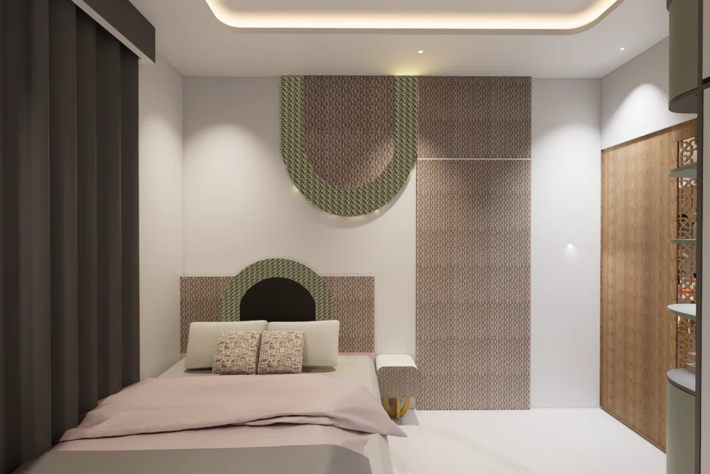 Mr. Tahsin's Residence - Shopnonagar, Mirpur DOHS master bedroom 6