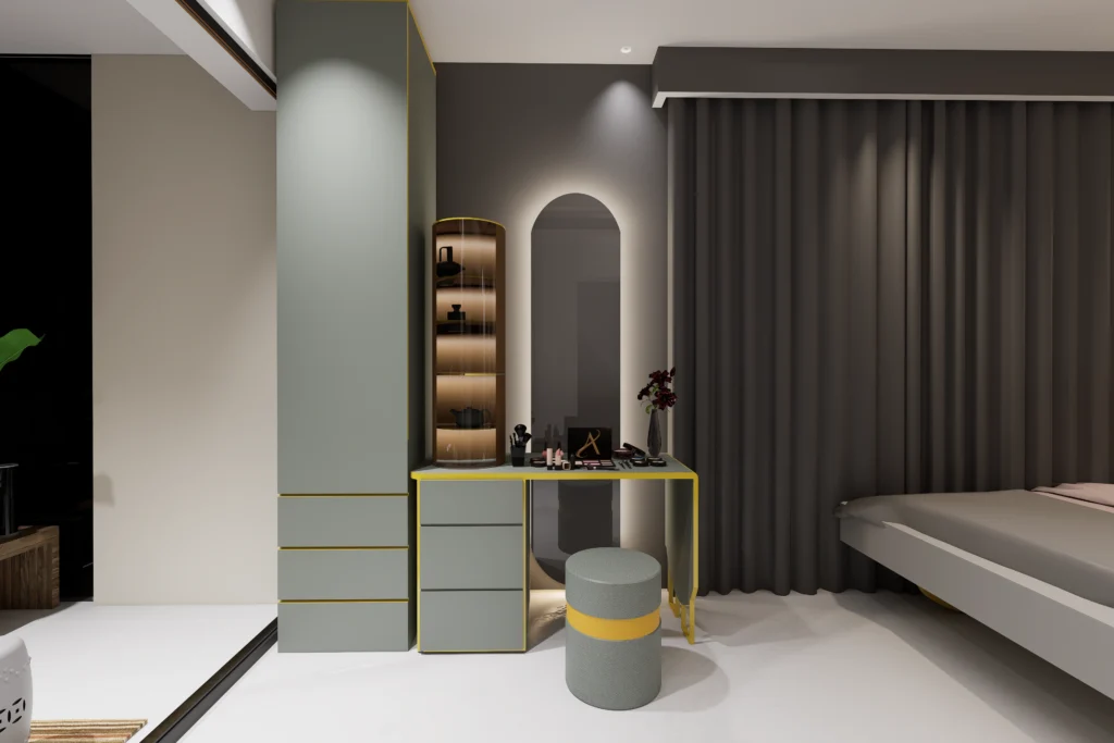 Mr. Tahsin's Residence - Shopnonagar, Mirpur DOHS master bedroom 8