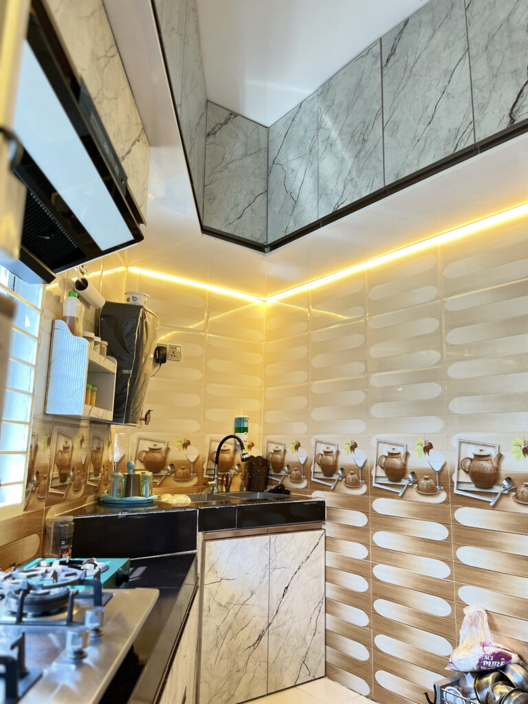 kitchen dish wash corner